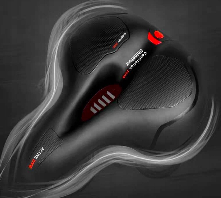 WYGODNE SIODEŁKO ROWEROWE PIANKA WYSOKO ELASTYCZNA Model xdh