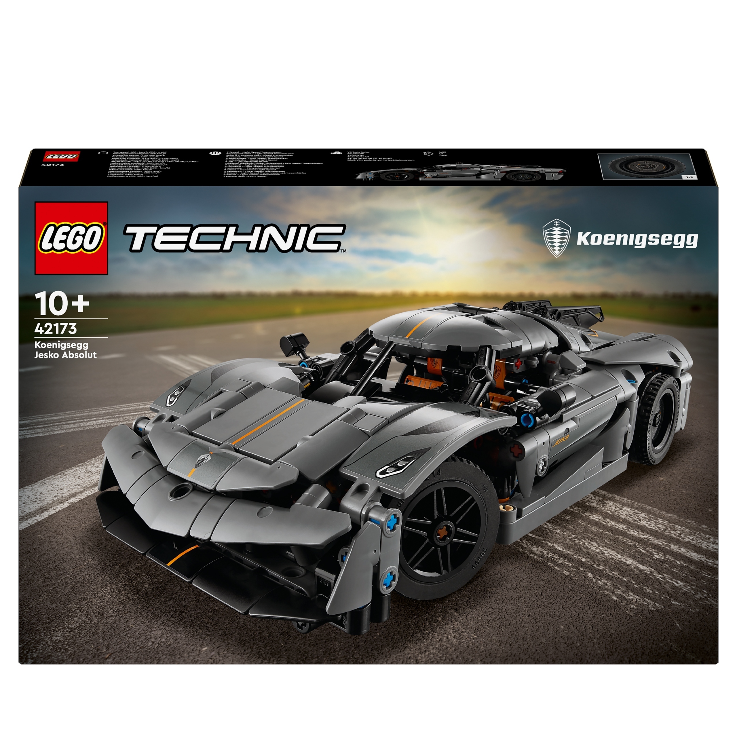 Lego Technic Koenigsegg Jesko Absolut Hyperauto Auto Závod Sport 42173