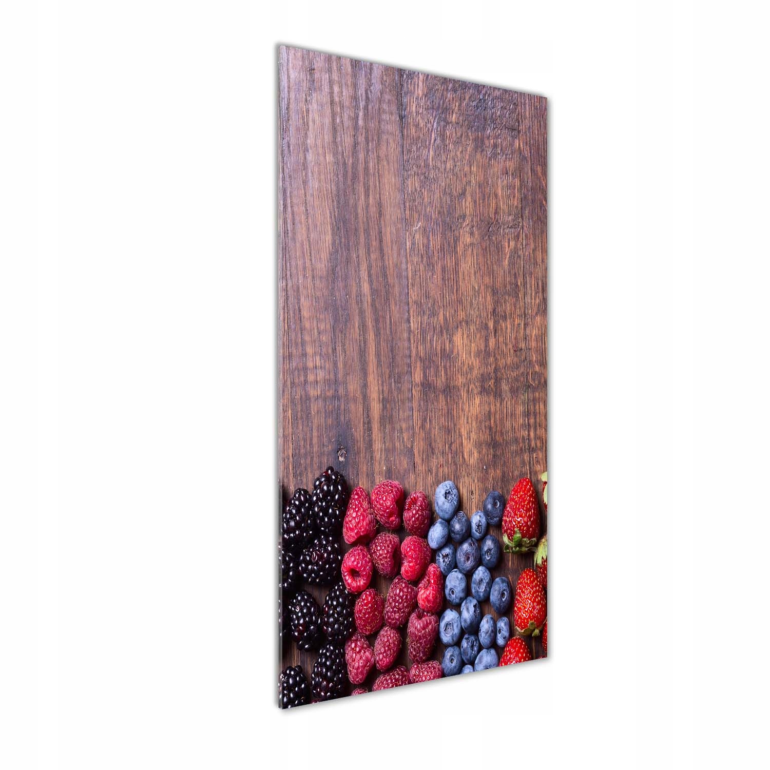 

Nowoczesny fotoobraz akrylowy Owoce leśne 50x125cm