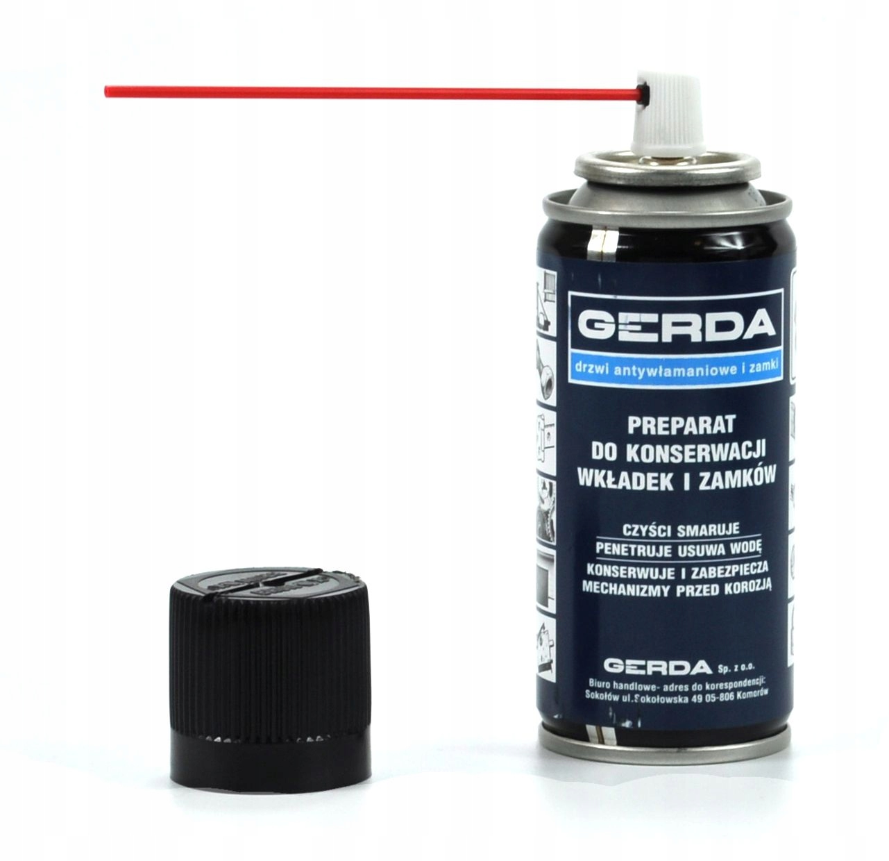 

Preparat Konserwujący do Zamków Kłódek Gerda 100ml