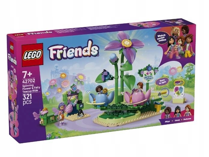 Lego(r) Friends 42702 Vílí kolotoč s květinami