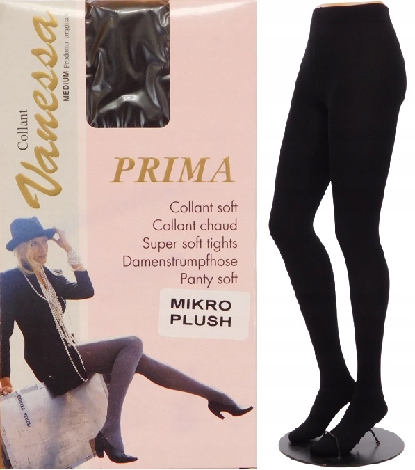 

Vanessa Prima rajst. mikro plusz 300den nero S/m