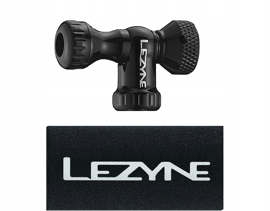 CO2 pumpa Lezyne Pump Head Control Drive Cnc černá