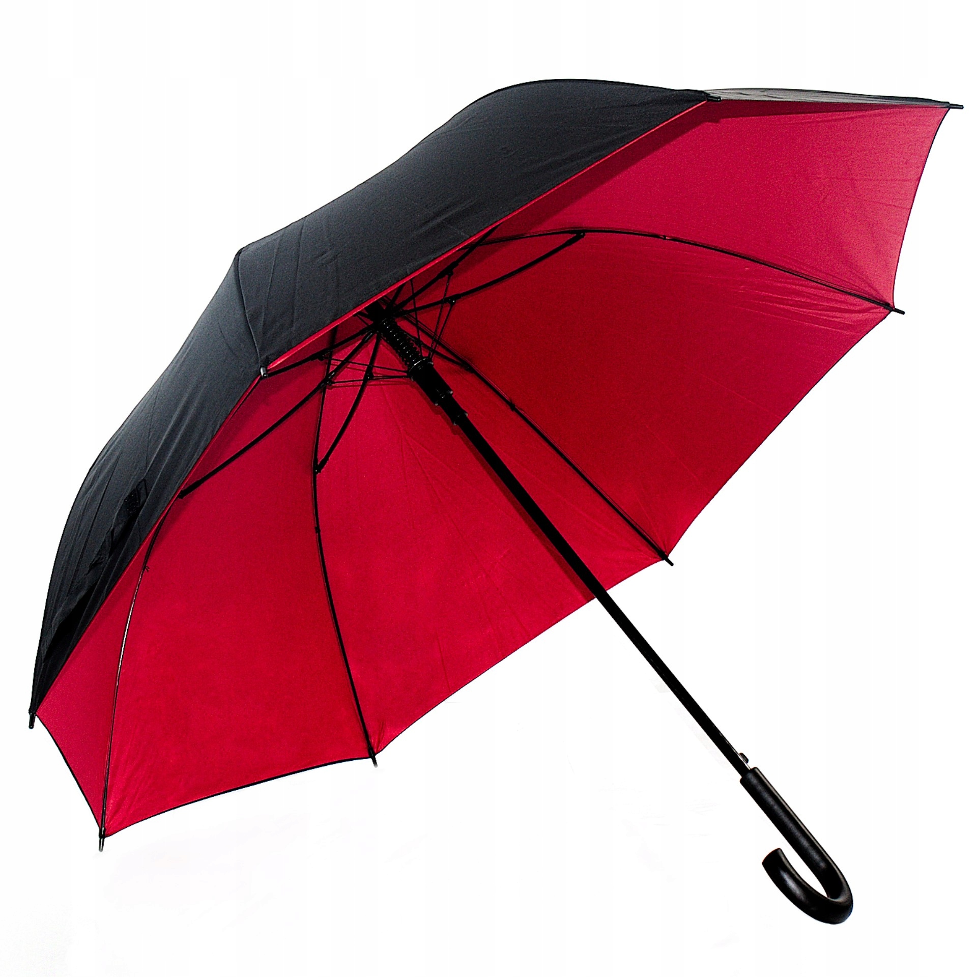 

czarna parasolka czarny parasol średnica 125 cm