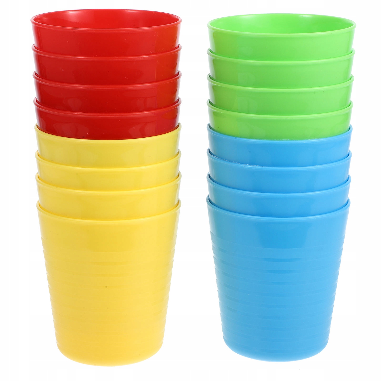 16 Sztuk Kolorowych Plastikowych Kubków Dla Dzieci