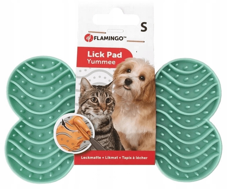 

Flamingo Lick Pad S mata antystresowa dla kota