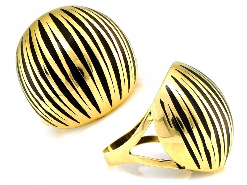 Prstýnek, originální, široký, módní, velikost 17 20.07 mm