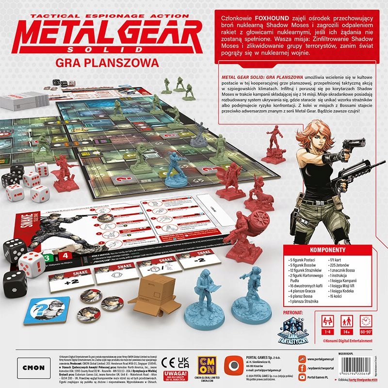 Gra planszowa Metal Gear Solid: Gra Planszowa Portal Games