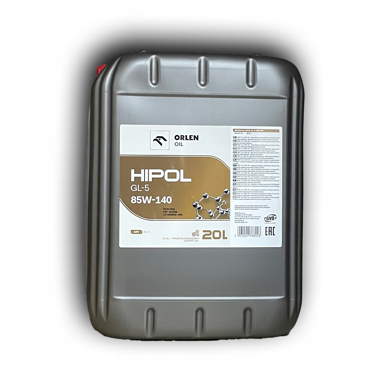 ORLEN OIL OLEJ HIPOL GL-5 85W/140 20L