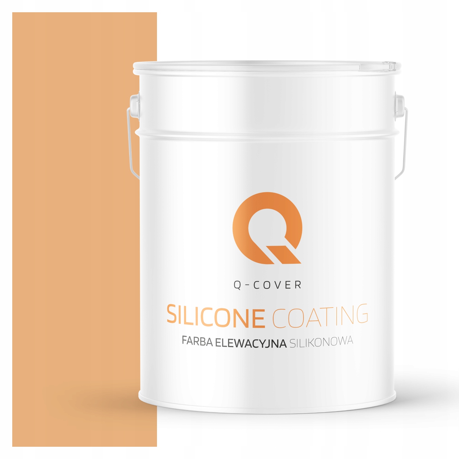 Barva Silikonová Fasádní Barva, Broskvová Barva F585 10L