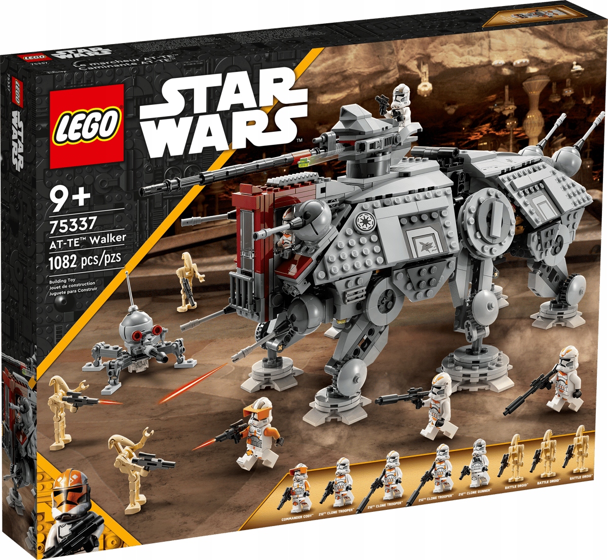 stavebnice Lego Star Wars 75337 Kráčející stroj At-te