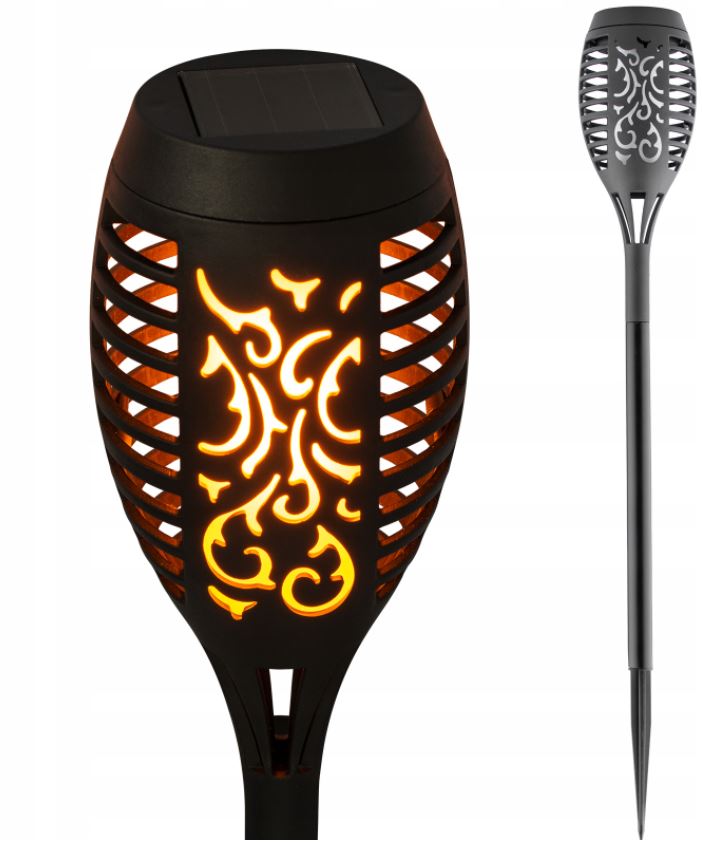 

Lampa Solarna Led Pochodnia efekt ogień płomień