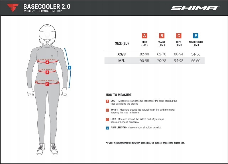 SHIMA BASECOOLER damska koszulka termoaktywna M L Mark Shima