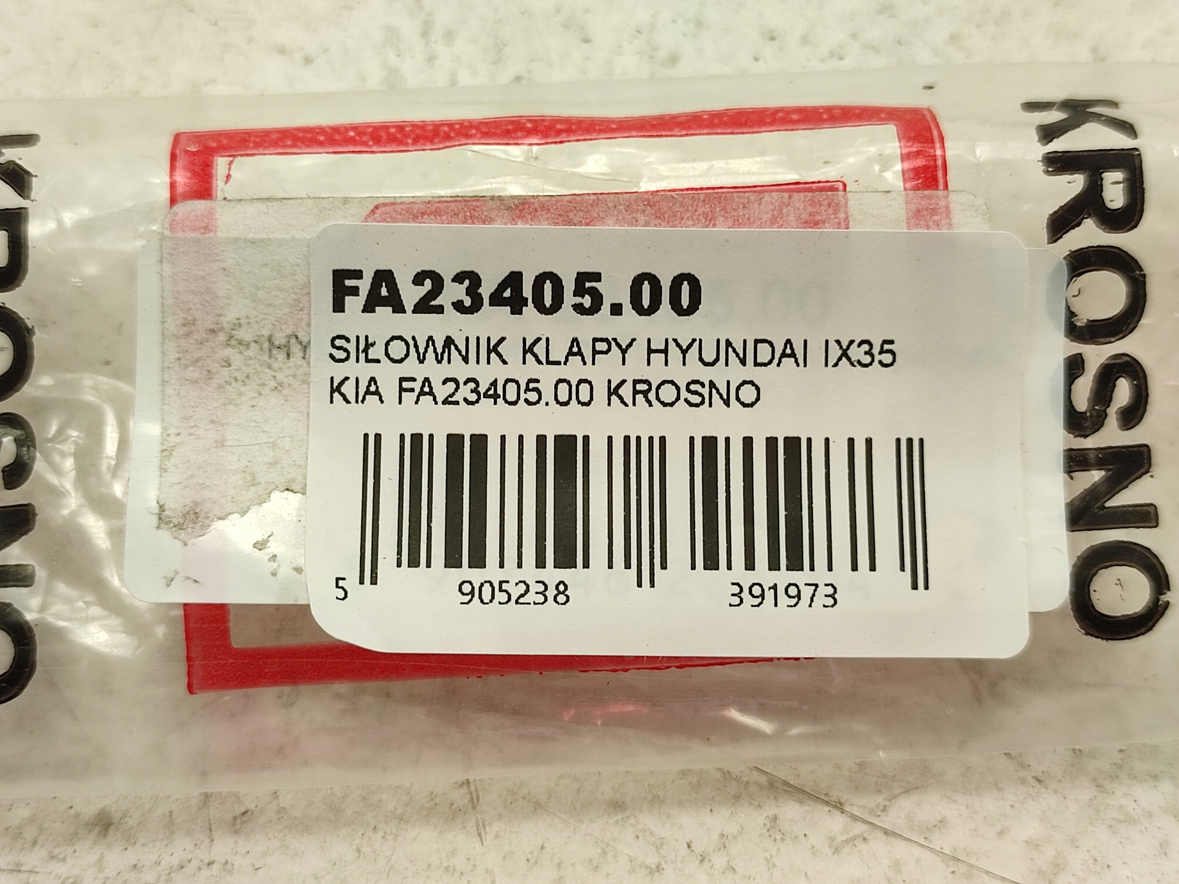 damper bonnet boot KROSNO DO HYUNDAI iX35 2009-2015 / FA23405.00