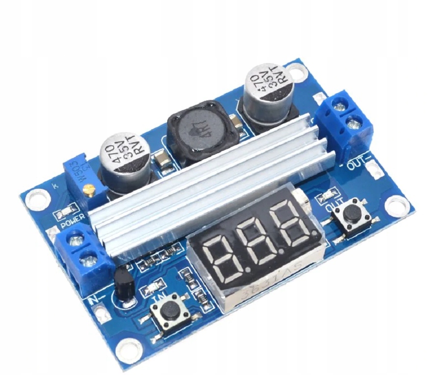 

Przetwornica Step Up 100W LTC1871 wyświetlacz