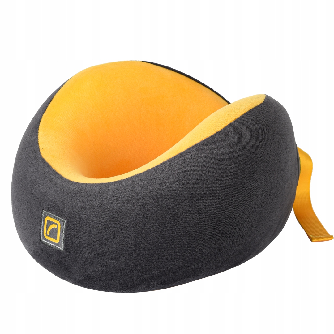 Polštář paměťová podložka Travel Blue Infinity žlutá