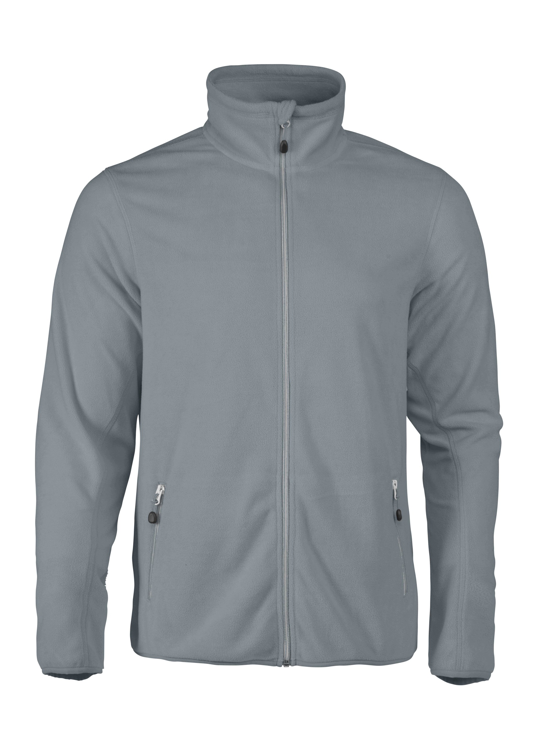 Bluza Polarowa Męska Mikropolar Sportowa Rozmiar S 180 g/m² szary na jesień