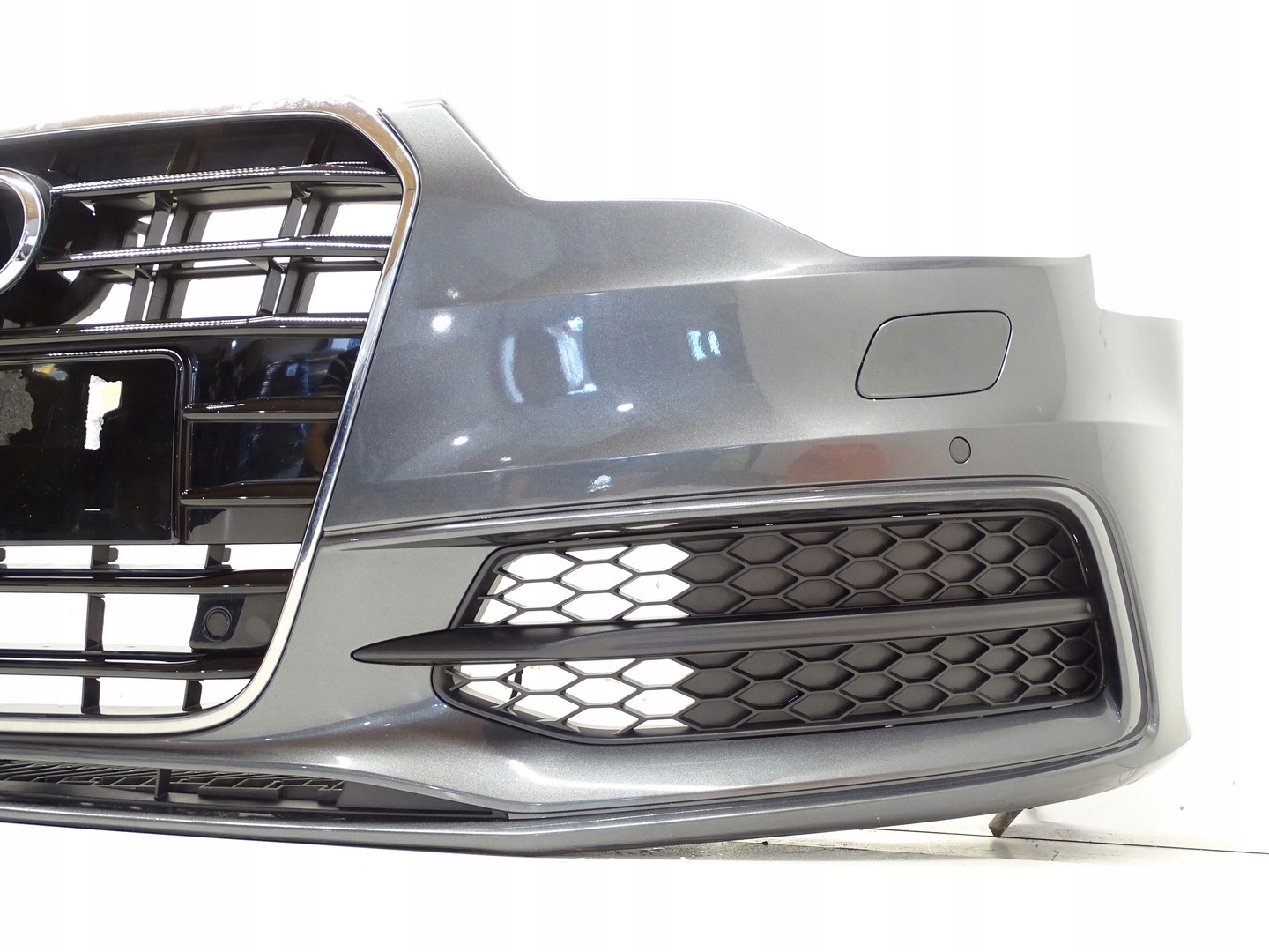bumper front front AUDI A6 C7 S-LINE PDC washer LZ7S