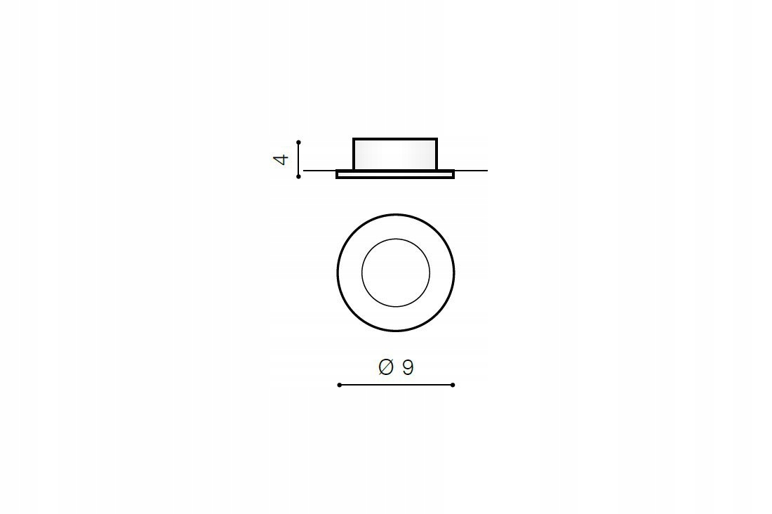 Oprawa wpuszczana zewnętrzna oczko IP54 AZ0808 24H Zasilanie sieciowe