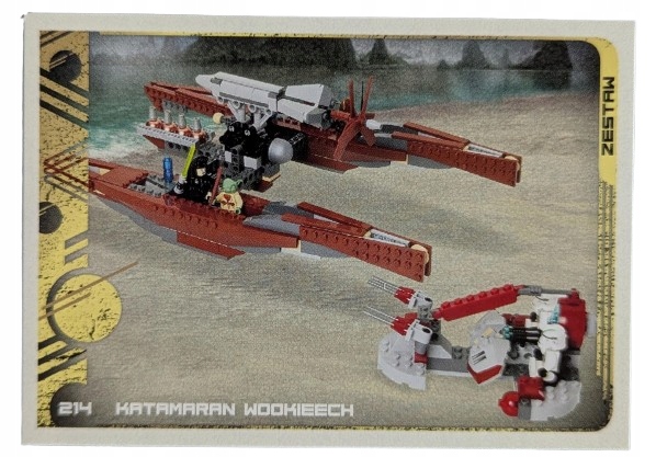 Karta Lego Star Wars Seria 5 Edycja Jubileuszowa Numer 214