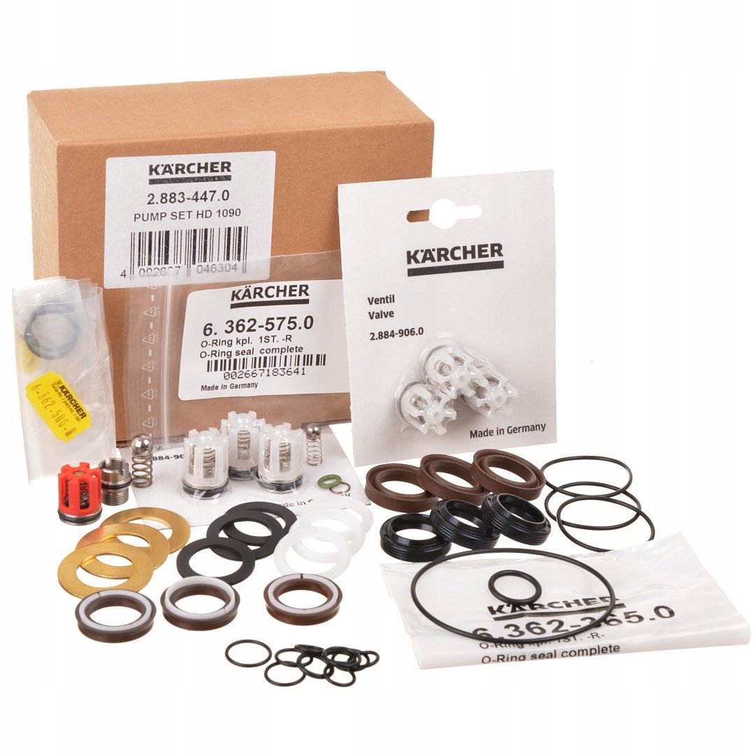 Комплект для ремонту насоса, головки KARCHER HD 1090