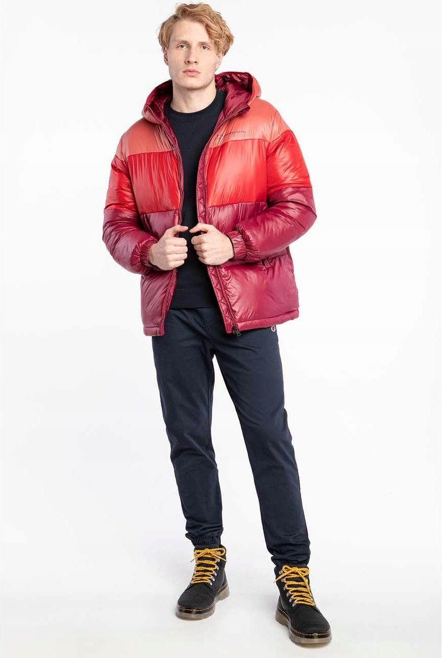 Pánská Zimní Bunda Champion s kapucí CH-16653-VS516-S