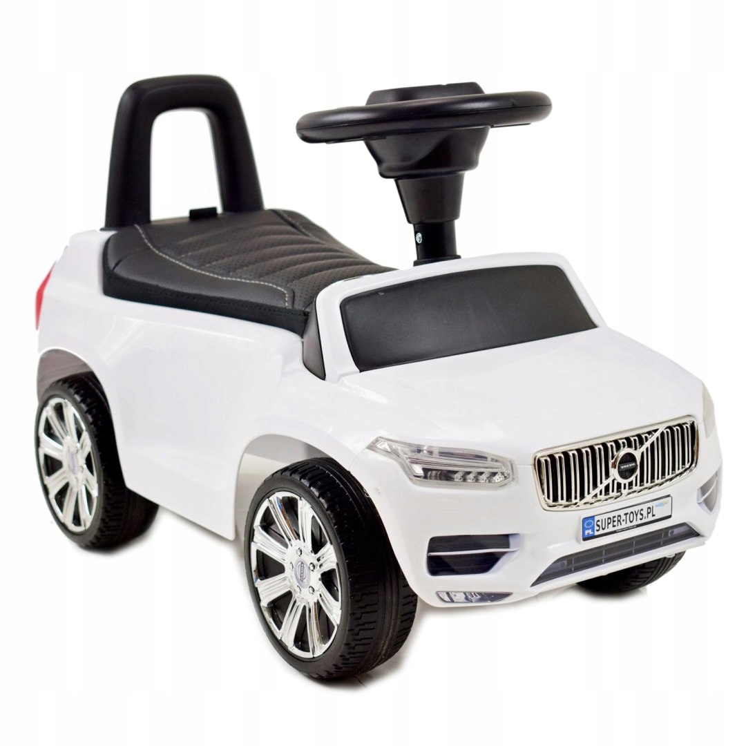 Jeździk, Odpychacz Oryginalne Volvo XC 90,MIĘKKIE Siedzenie, DŹWIĘKI/DKP02-