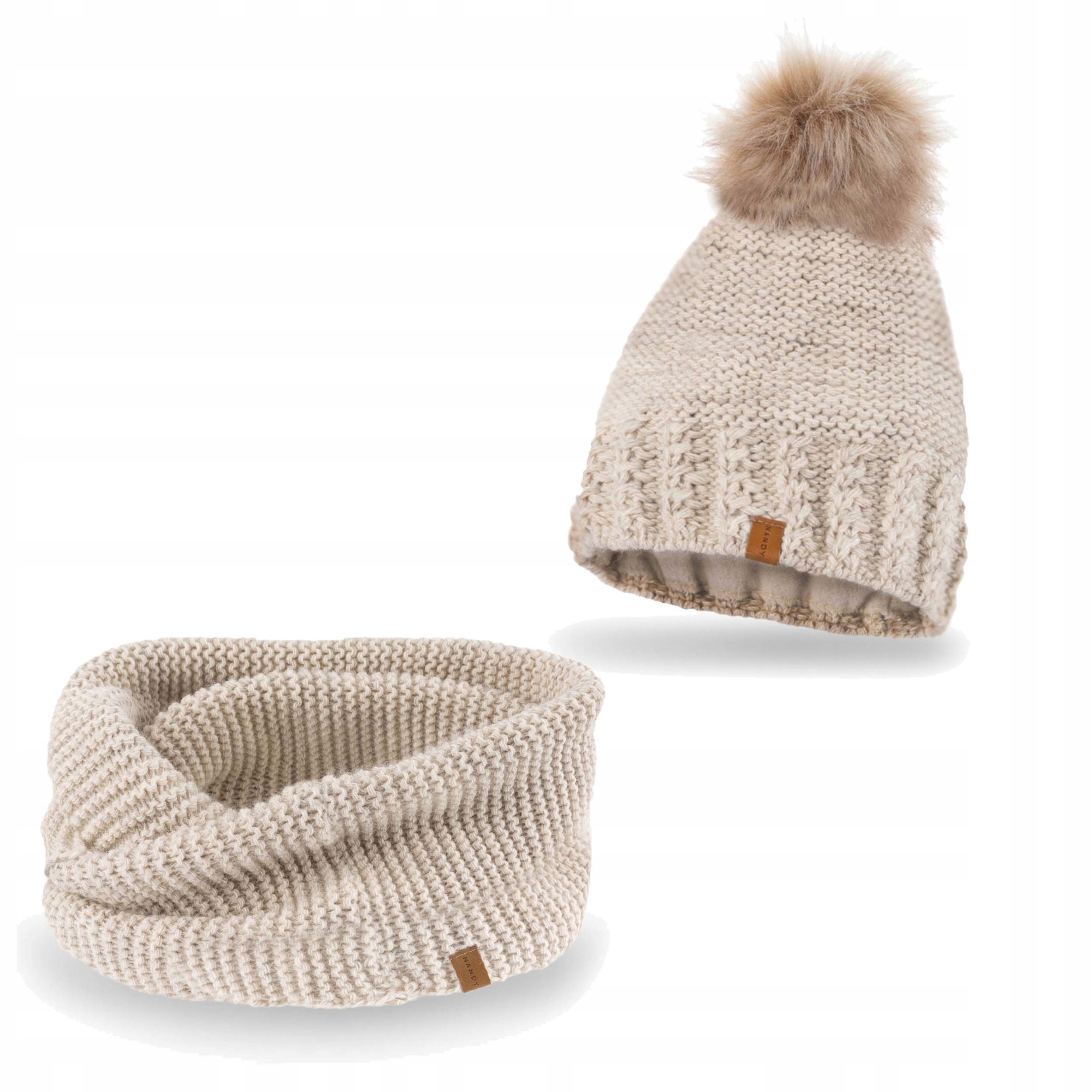 Dámská zimní sada Nandy Čepice Nákrčník rukavice, teplá zimní sada