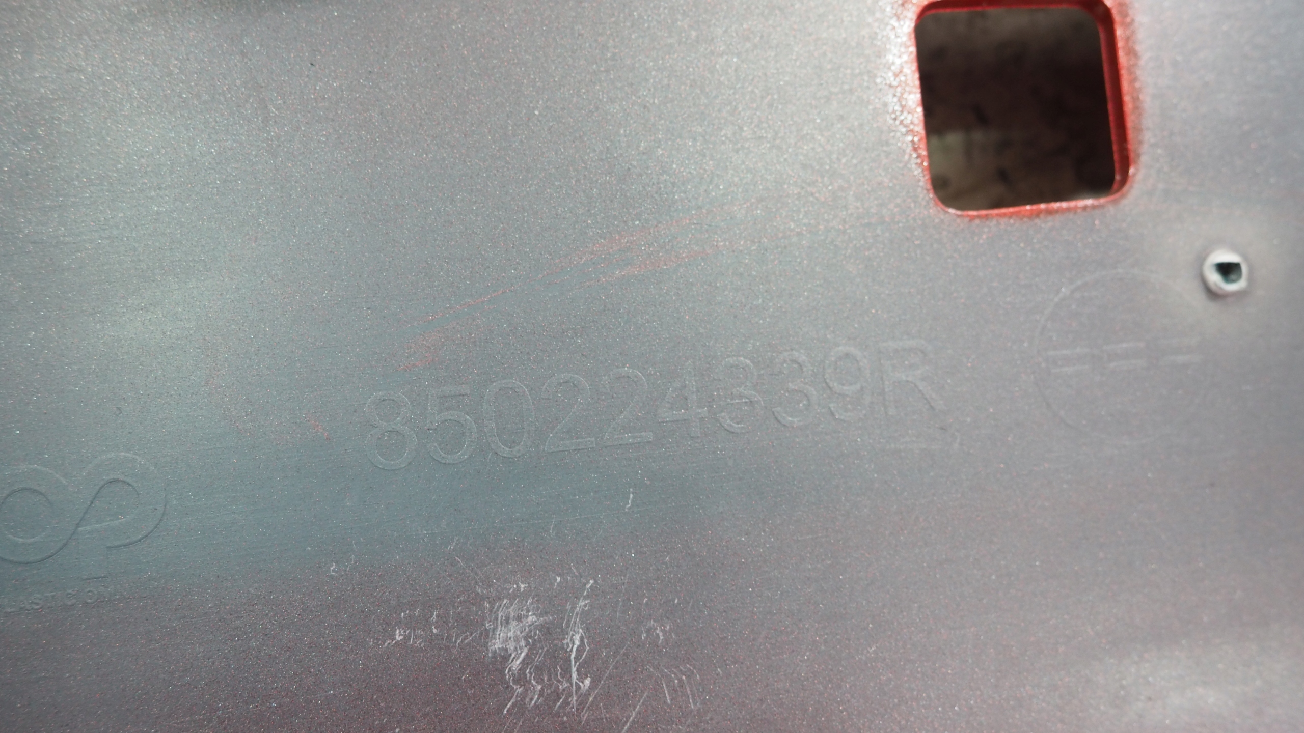 Renault Clio V bumper rear part rear 850224339R