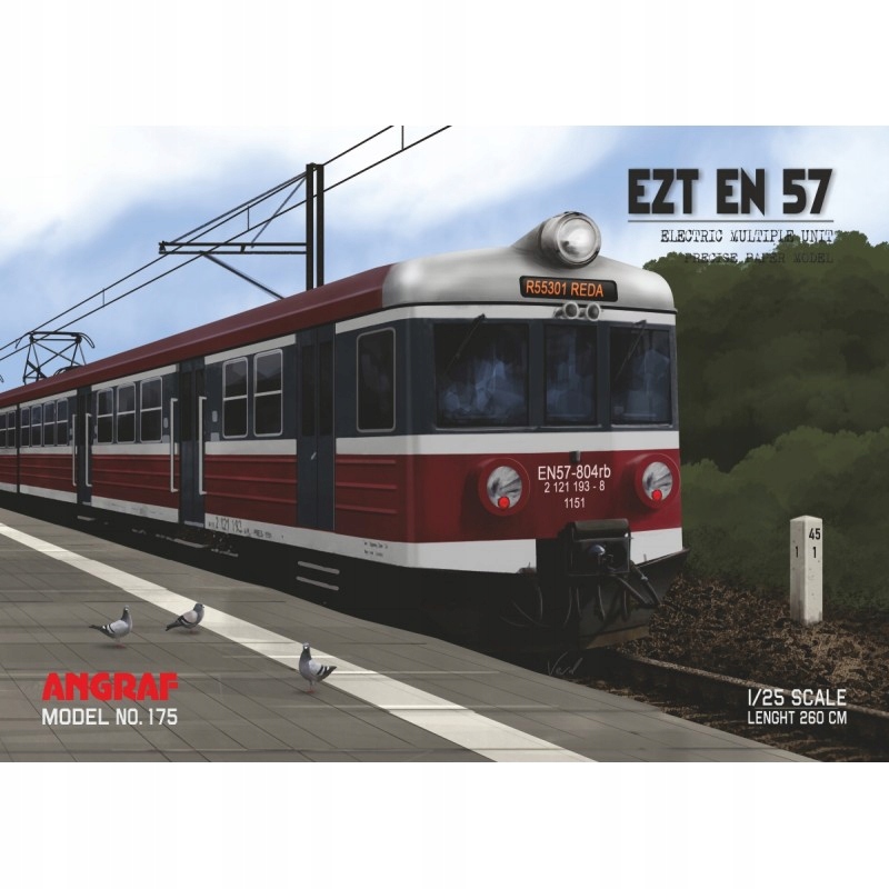 Angraf 175 Ezt En 57 Przewozy Regionalne 1:25