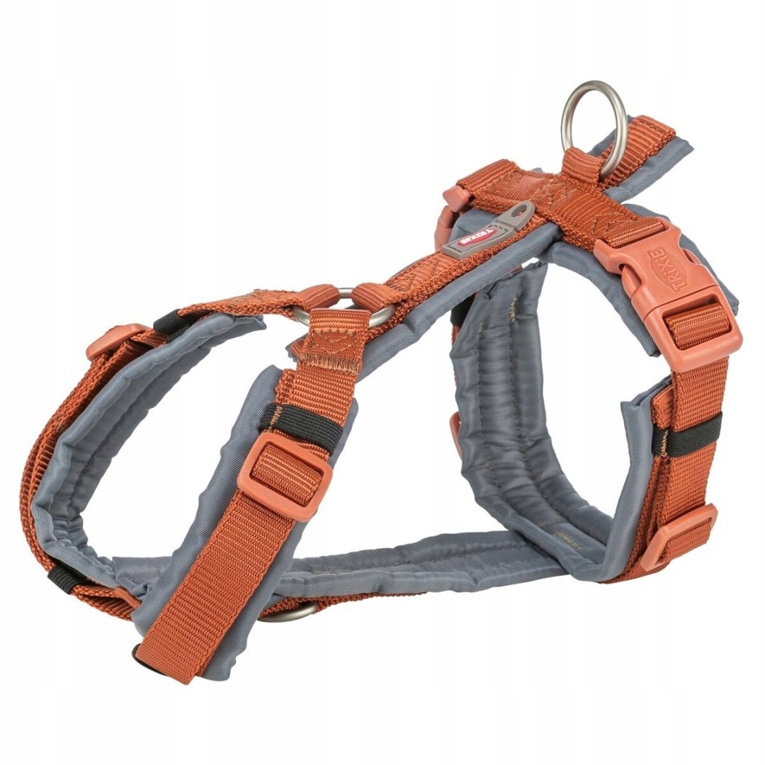 Trixie Premium Trekking Postroj pro psy oranžovo- Grafit M