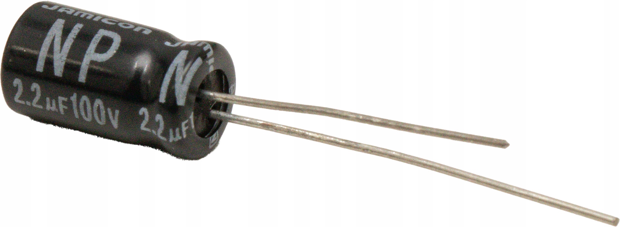 10× Kondensator 2,2uF 100V elektrolityczny bipolarny