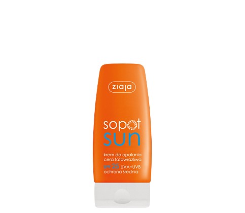 

Ziaja krem do opalania cera fotowrażliwa Spf 25
