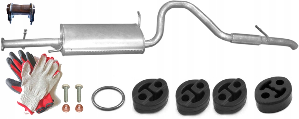 SUZUKI GRAND VITARA 2.0 2.5 98-05 TŁUMIK KOŃCOWY