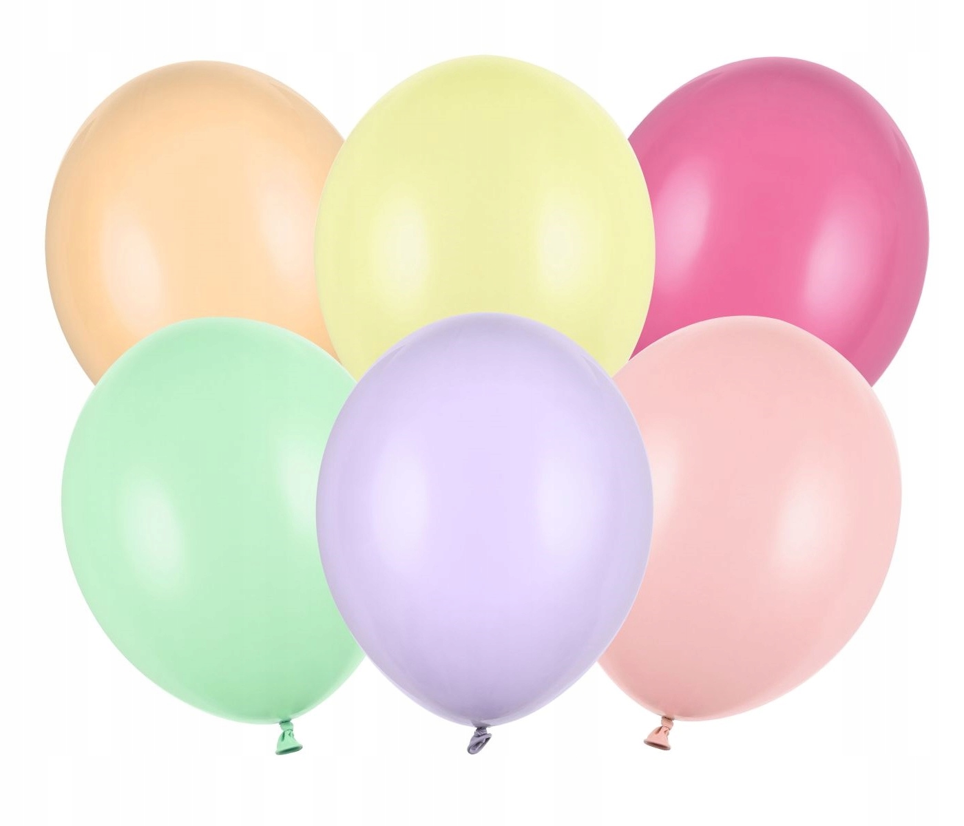 

Balony Kolorowe jasne pastelowe Mocne 27cm 100szt