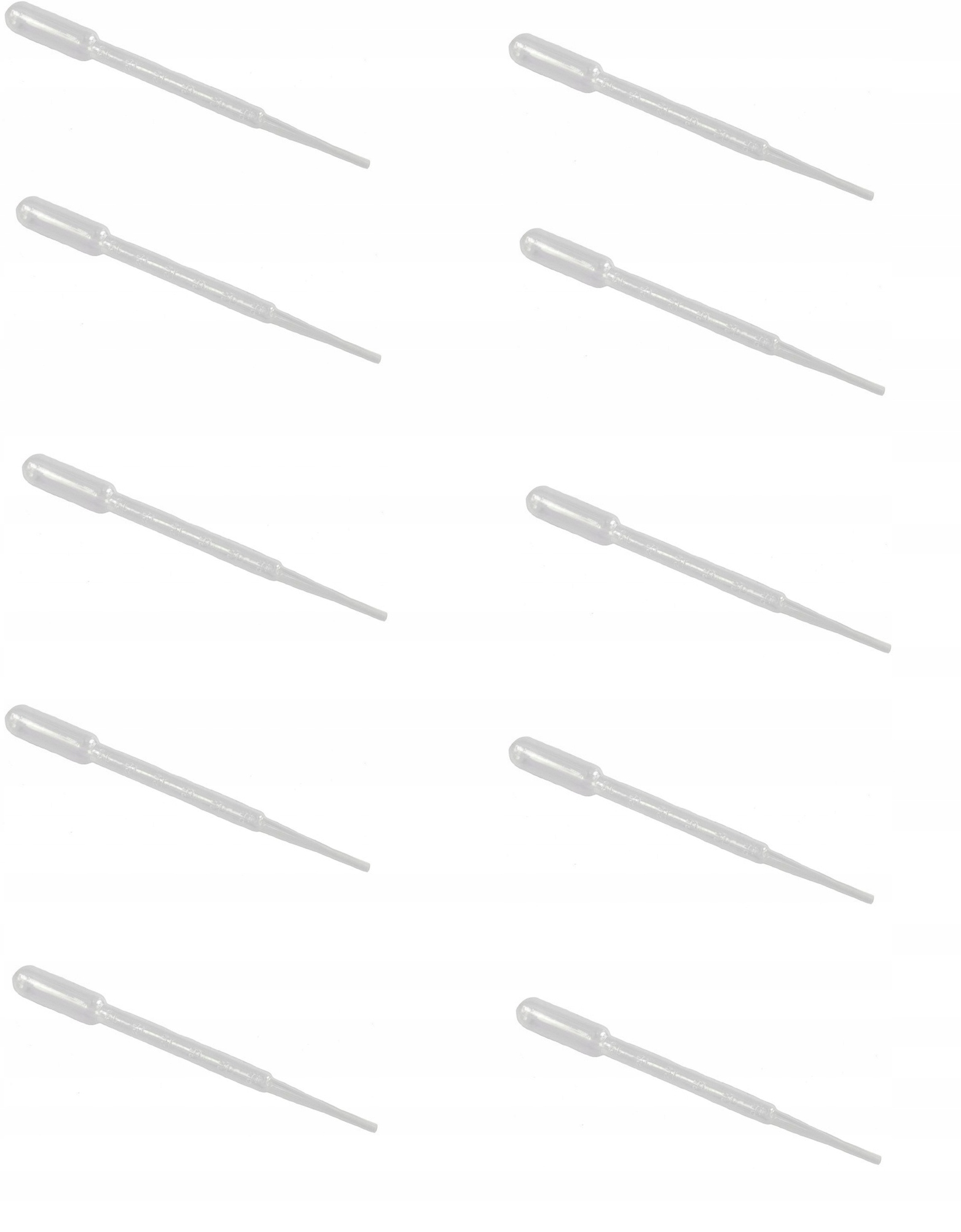 

Pipeta zakraplacz Pe 3mm x 10 sztuk z podziałką
