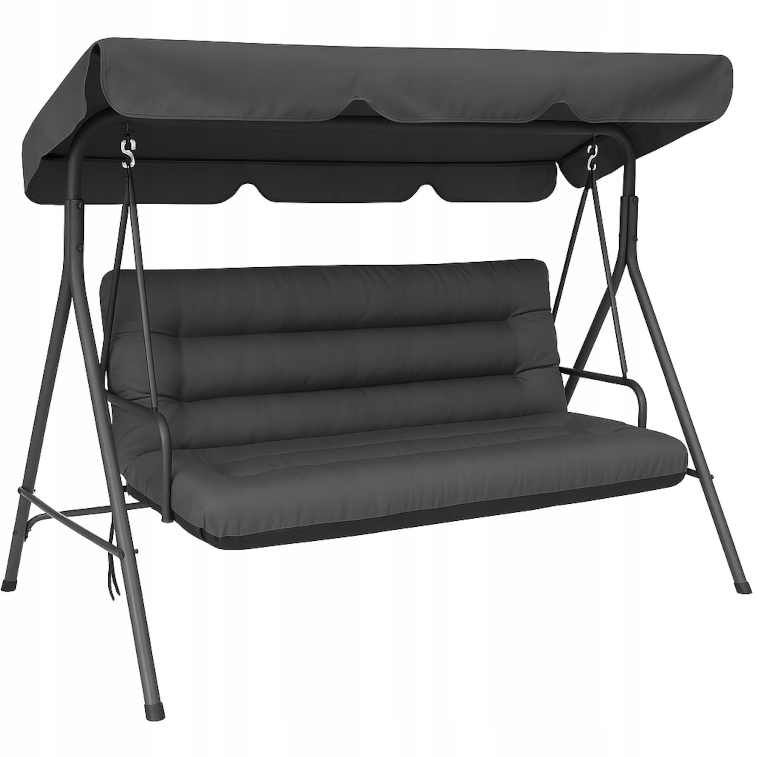 Poduška na hojdačku alebo záhradnú lavičku, hrubá vodotesná poduška 180 cm