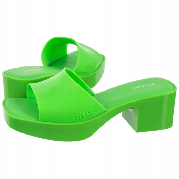 Dámské Nazouváky na podpatku Melissa Shape Ad 32955 Green Zelené