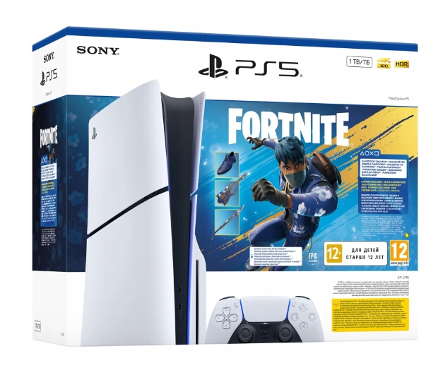 Playstation 5 Slim 1TB s pohonem Fortnite Rozkvétající chaos Nová PS5