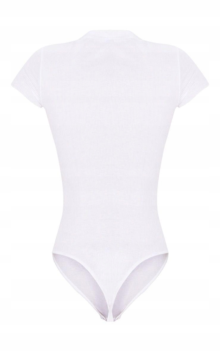 PRETTYLITTLETHING 3EY PRĄŻKOWANE BODY Z LOGO R. 32 Marka Prettylittlething