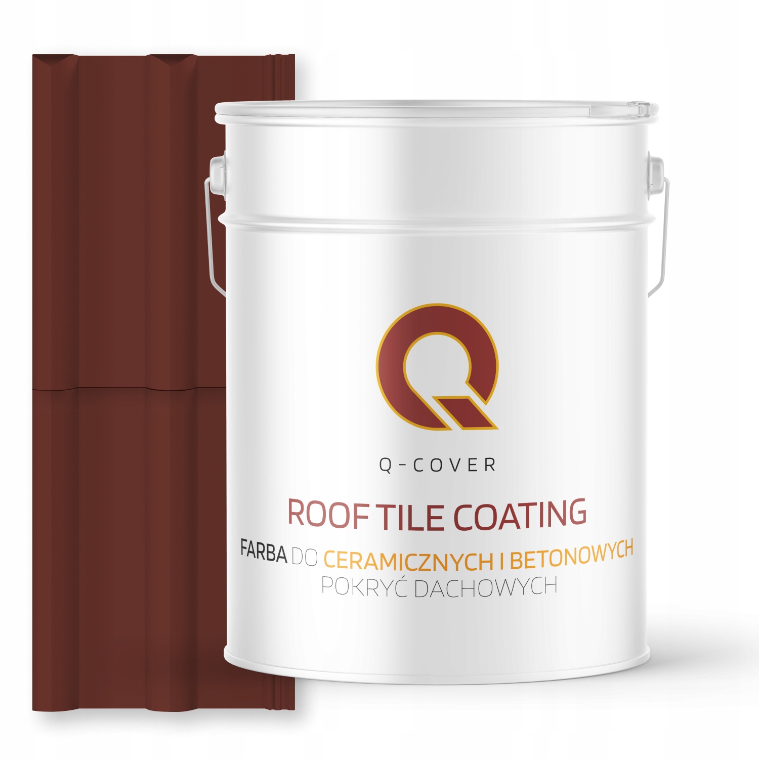 Farba Na Keramické Betónové Strechy Červená Hnedá Ral 8012 10 L Polomatná