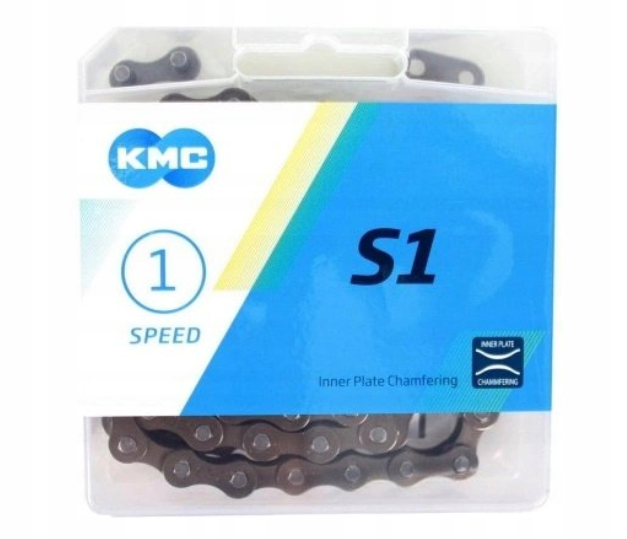 

Łańcuch Rowerowy 1 Rzędowy 1/2'' x 1/8'' 112L Kmc