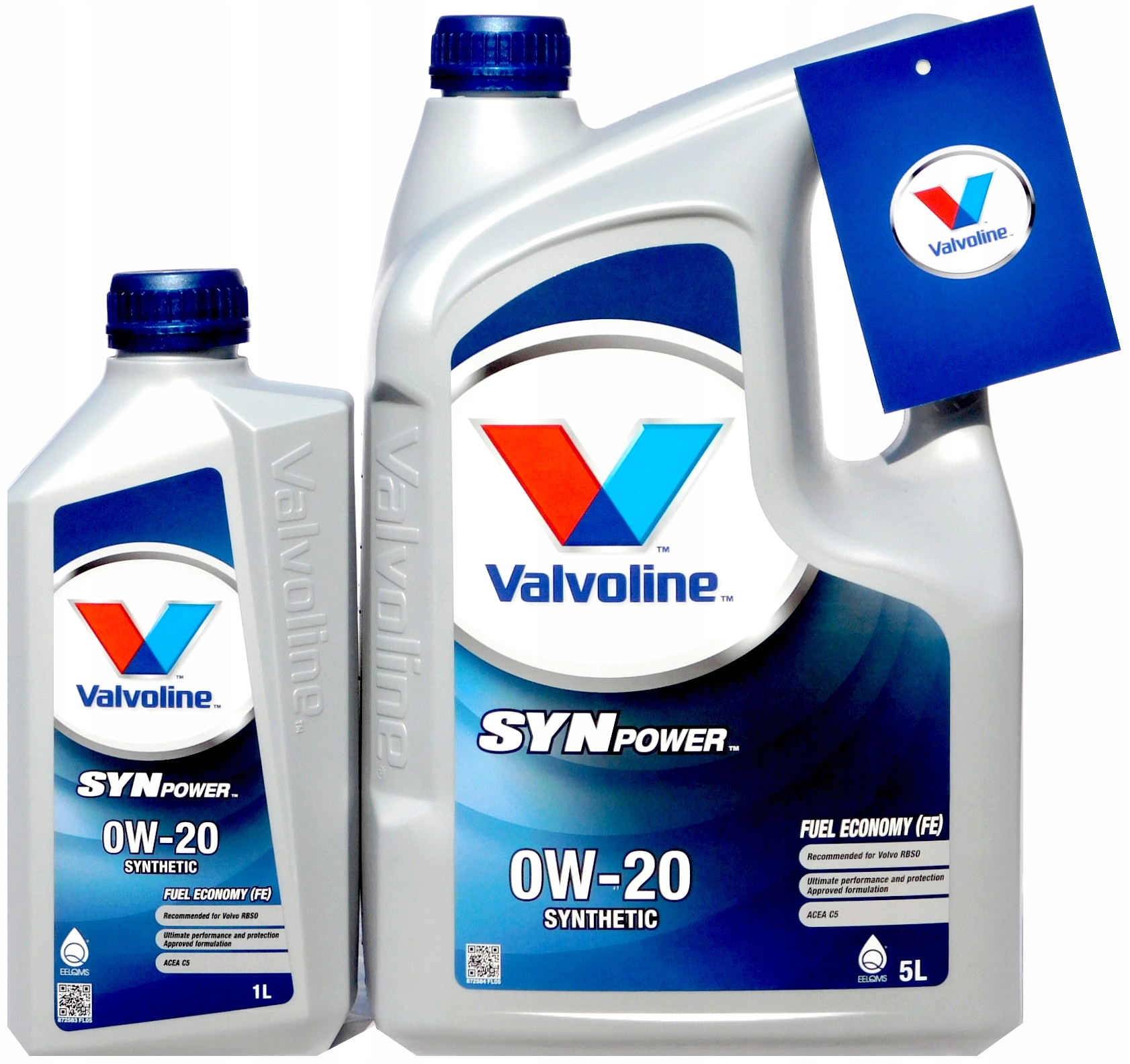 

Valvoline SynPower Fe 0W20 6L Volvo Vea RBSO-2AE
