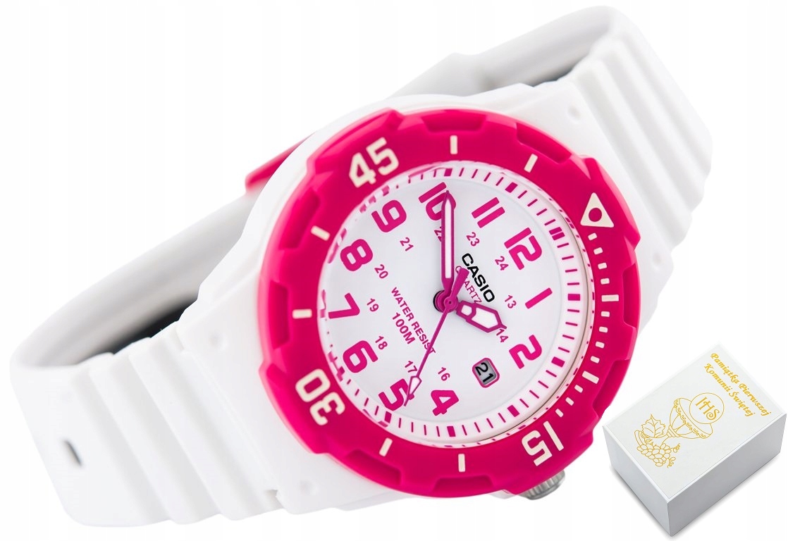

Zegarek Casio dla dziewczynki Na Komunię Grawer