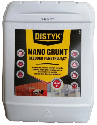 

Distyk Nano Grunt szczepmy do betonu 8-24m2/1L
