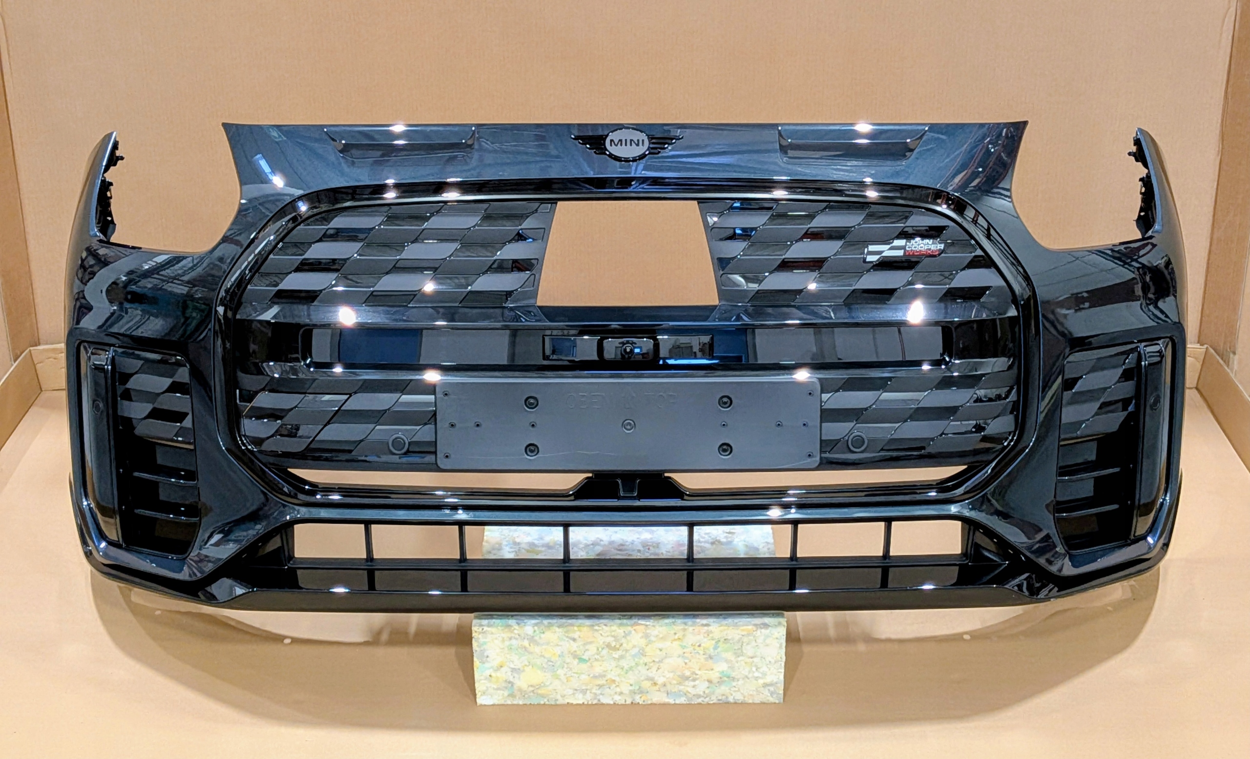 MINI U25 COUNTRYMAN JCW 2025 complete bumper front PDC KAMERA WC6P 0km