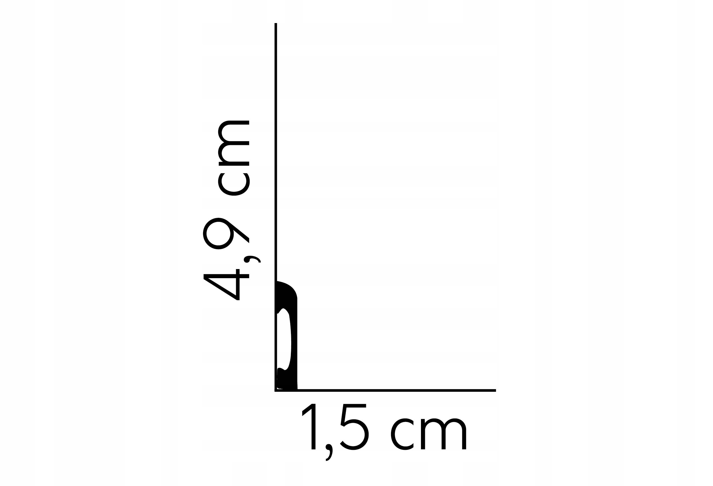 Listwa przypodłogowa Mardom Decor MD004 5cm Kod producenta MD004