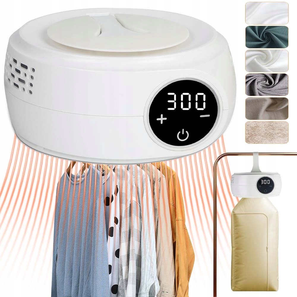 Levně Přenosná Sušák Prádla Mini Elektrická Sušák S Tepelným Čerpadlem 600 W