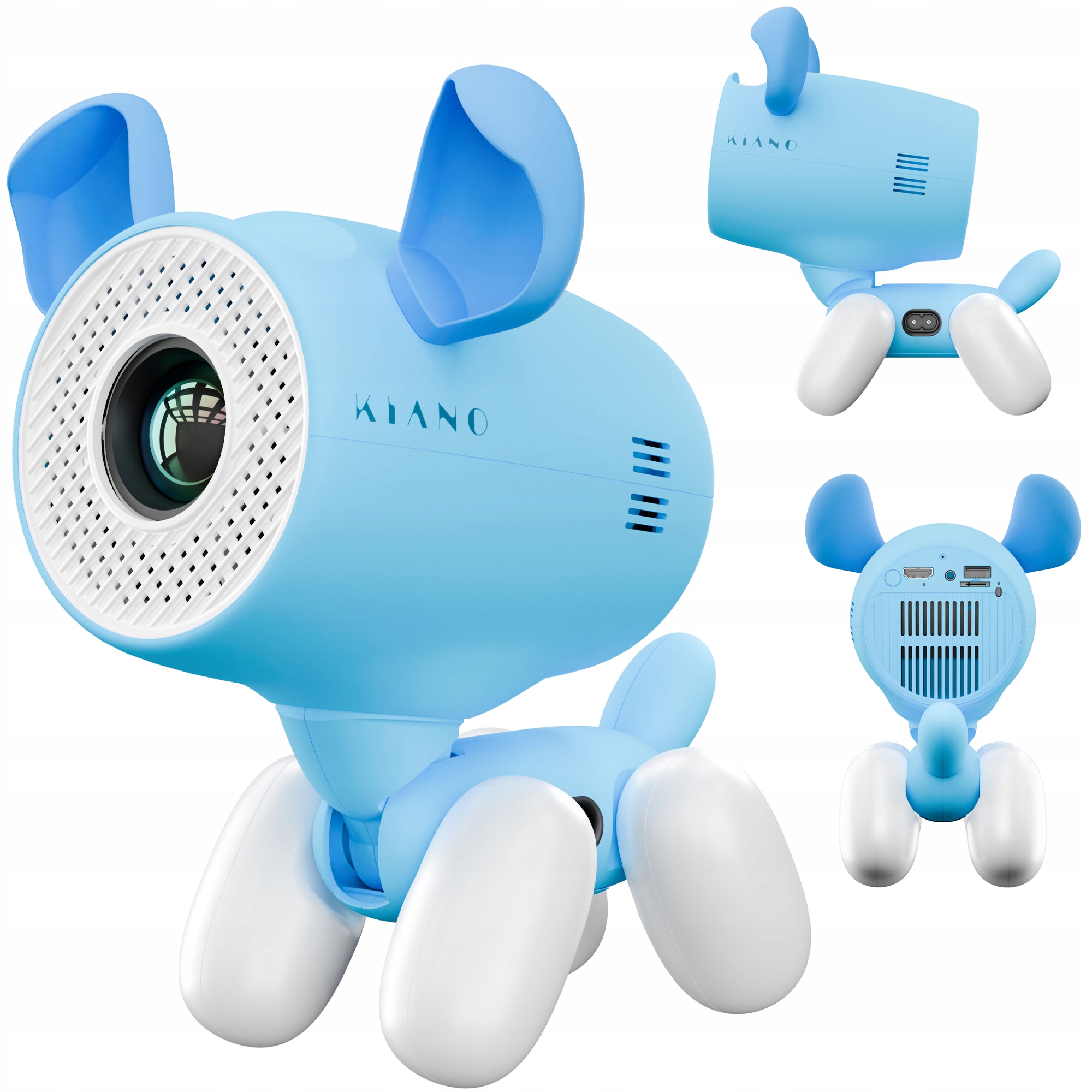 Vzdělávací Projektor Pro Děti Kiano Alpha Kid Pejsek Modrý