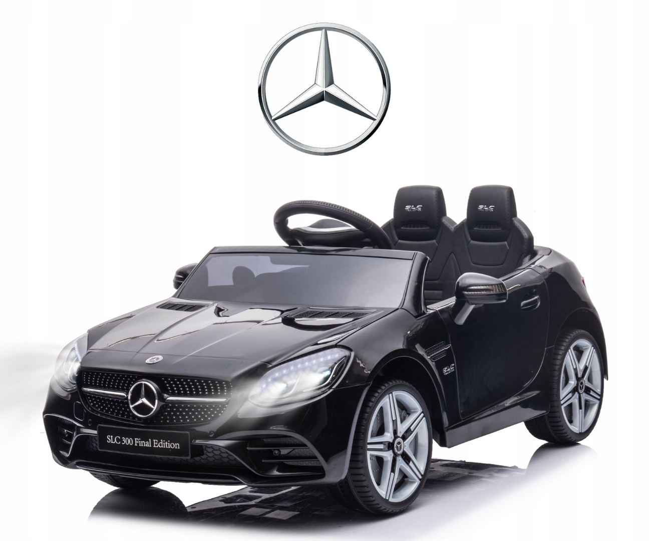Pojazd Na Akumulator Mercedens Benz Slc Black Milly Mally